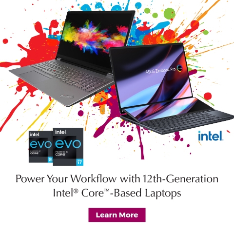Intel Evo Banner
