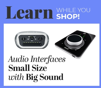 Audio Interfaces Small Size with Big Sound