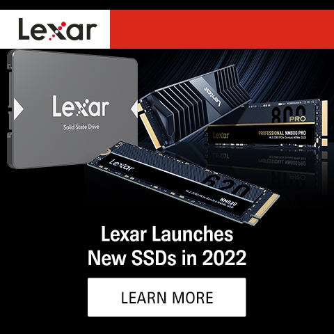 Lexar SSDs Banner