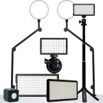 On-Camera & Desk LED Lights
