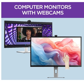 Computer Monitors with webcams 12-3