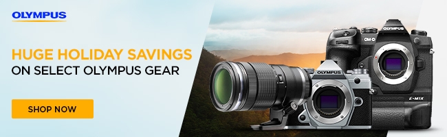 Olympus Rebates Banner