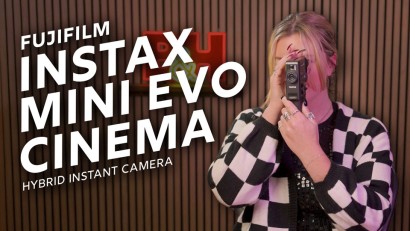 Our First Impressions of the FUJIFILM instax mini Evo Cinema Camera