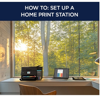How to Set up a Home Print Station