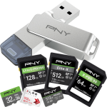 Memory Cards & Flash Drives