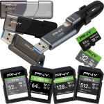 Memory Cards & Flash Drives