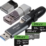 Flash Drives & microSDXC Cards