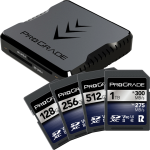 Iridium SDXC Cards & Charger