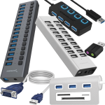 Hubs, Adapters & Cables