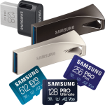 microSDXC Cards & Flash Drives