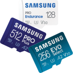 microSDXC Memory Cards