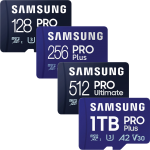 microSDXC Memory Cards