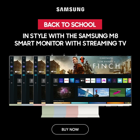 Samsung Monitors Banner