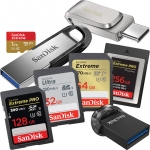 Memory Cards & Flash Drives