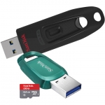Flash Drives & microSDXC Card