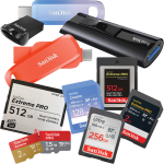 Memory Cards & Flash Drives