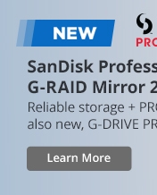 SanDisk banner - Learn More