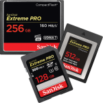 Extreme Pro Memory Cards