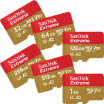 Extreme microSDXC Cards