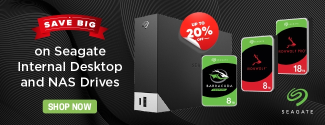 Seagate banner