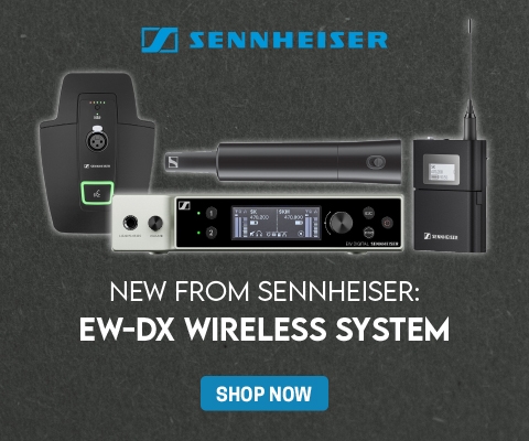 Sennheiser EW-DX Wireless System Banner