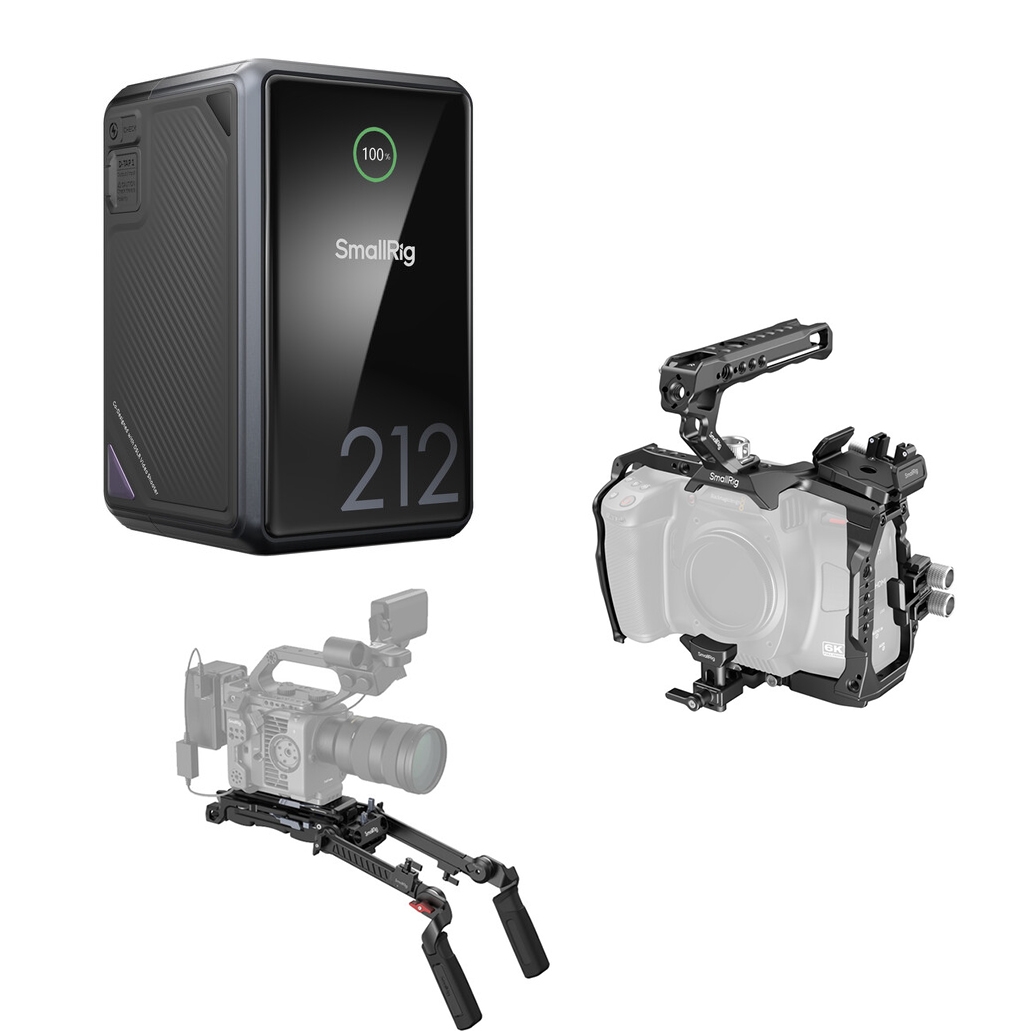 SmallRig x Caleb Pike VB212 Mini V-Mount Battery