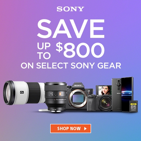 Sony banner
