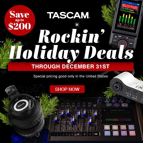 Tascam Banner