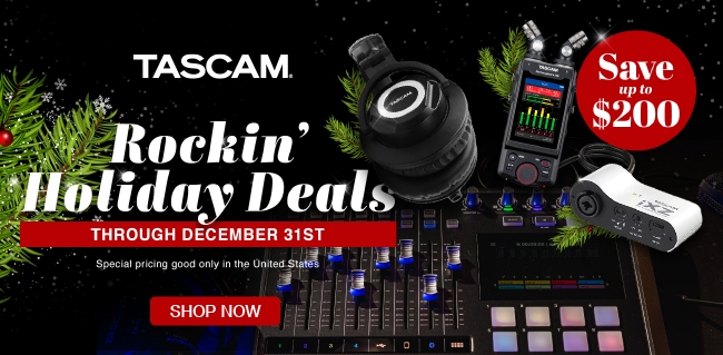 Tascam Banner
