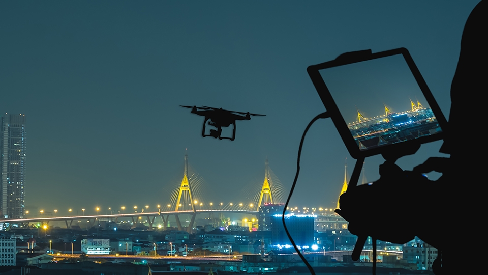 Flying Your Drone at Night