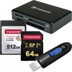 Cards, Flash Drives & Readers