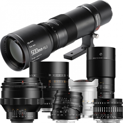 Cine, Mirrorless & SLR Lenses