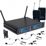 UDH-Dual-B UHF Mic System