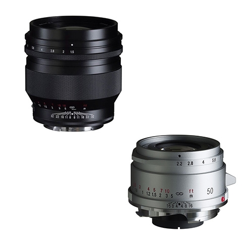 New Releases: Nokton 75mm f/1.5 Aspherical Lens (Sony E) and 50mm f/2.2 Color-Skopar VM Lens (Leica M)