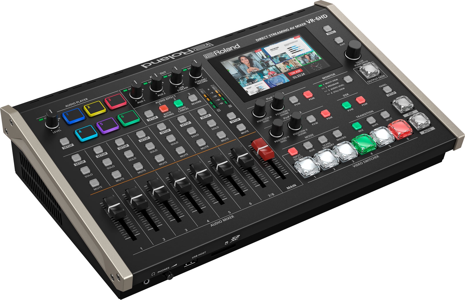 New Release: VR-6HD Direct Streaming AV Mixer