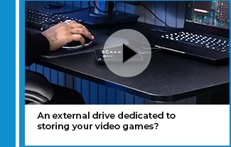 Video games external drive
