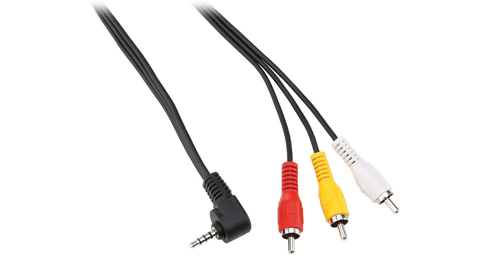 91cm Stereo Audio Cable 3.5mm to 2x RCA - Audio Cables and Adapters