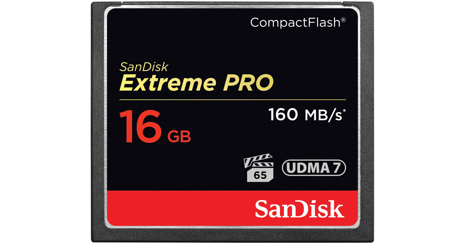 SanDisk 16GB Extreme Pro CompactFlash Memory SDCFXPS-016G-A46