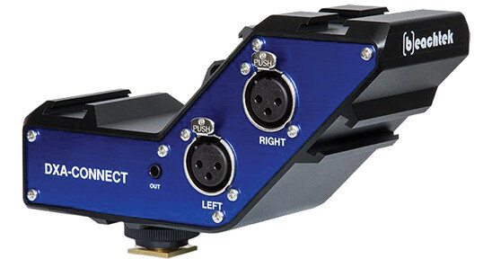 Beachtek DXACONNECT XLR Adapter / Bracket Combo DXACONNECT B&H Beachtek DXACONNECT XLR Adapter / Bracket Combo DXACONNECT B&H