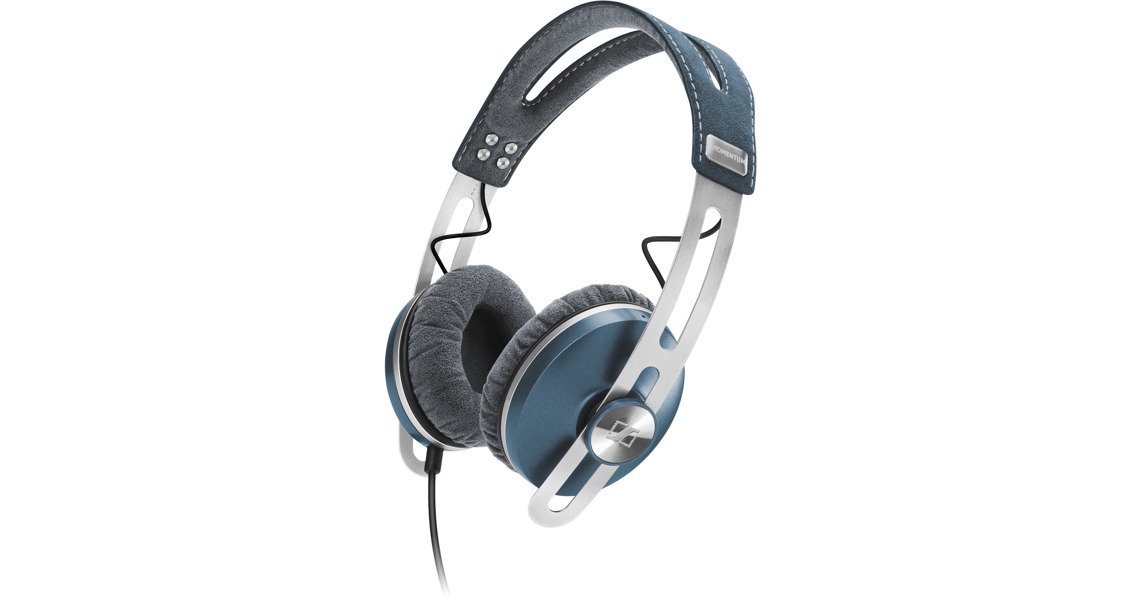 Sennheiser Momentum On-Ear Headphones (Blue) 505949 B&H Photo