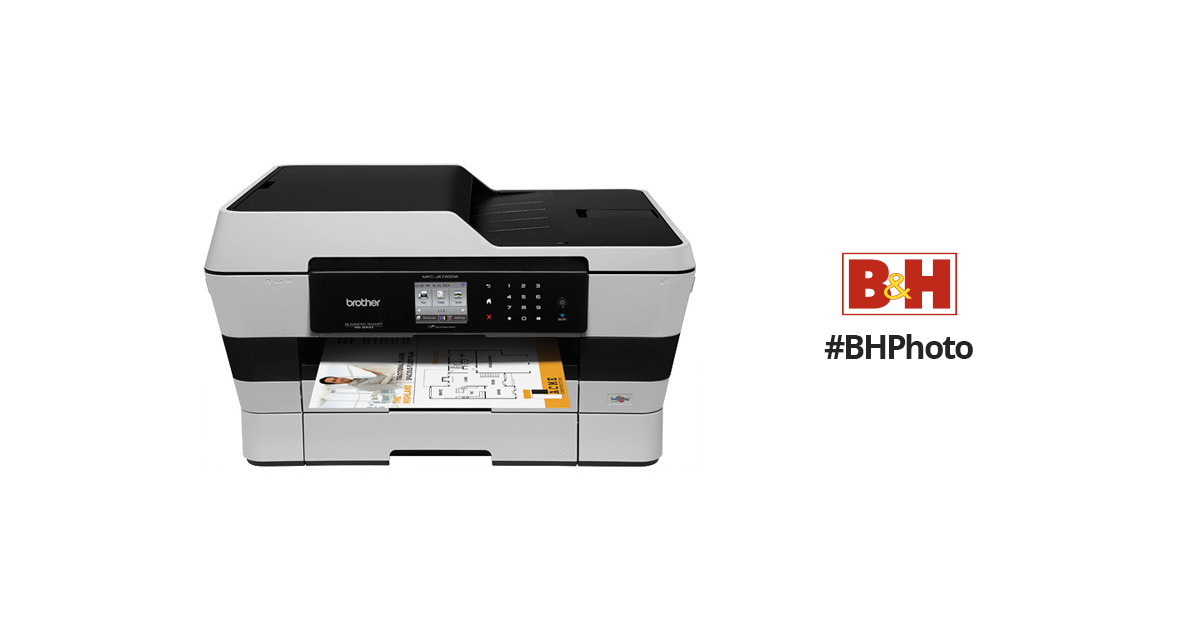 Brother MFC-J6720DW Wireless Inkjet Color Printer with Scanner, Copier and  Fax,  Dash Replenishment Ready