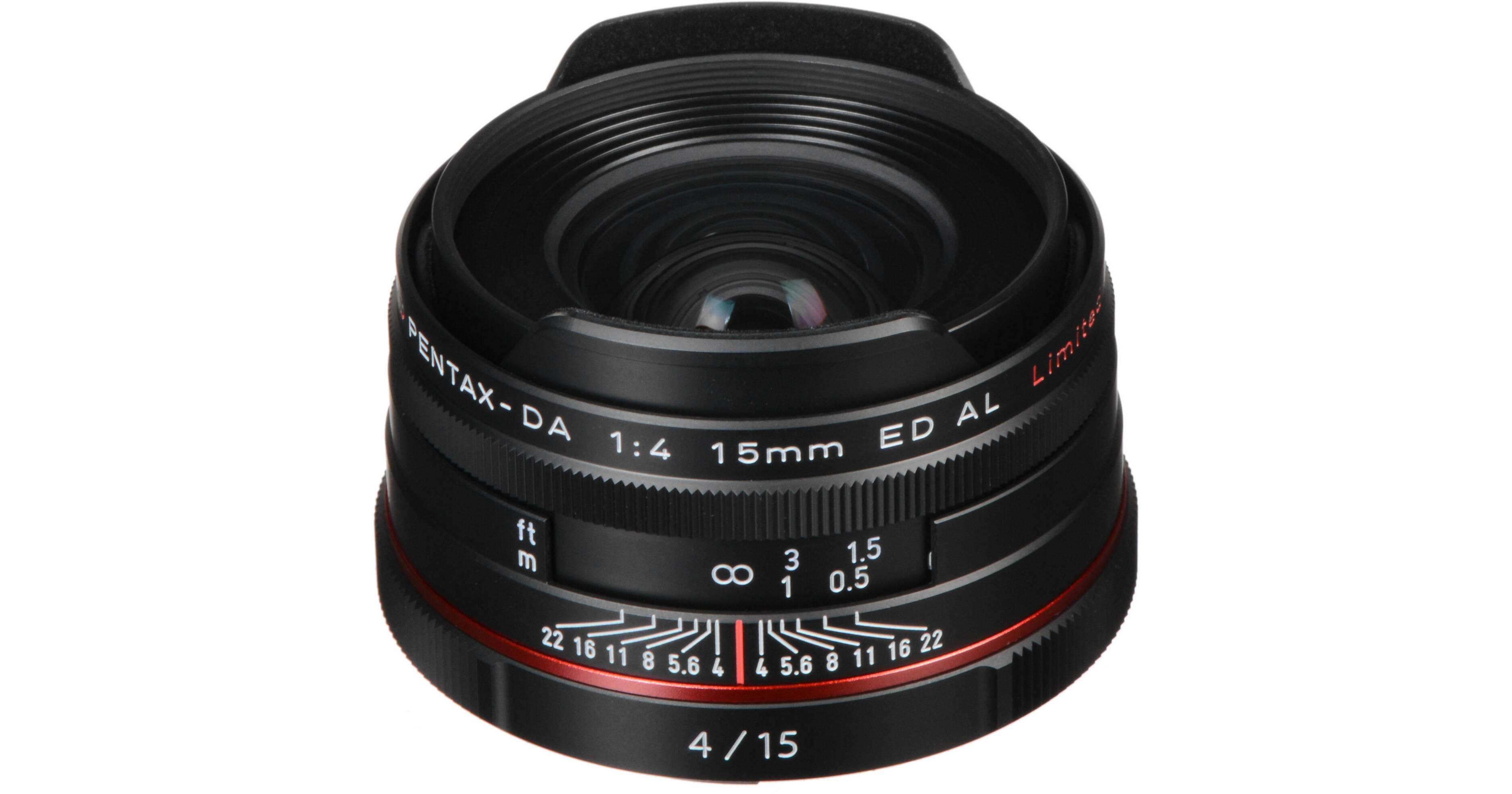 Pentax Hd Pentax Da 15mm F 4 Ed Al Limited Lens Black