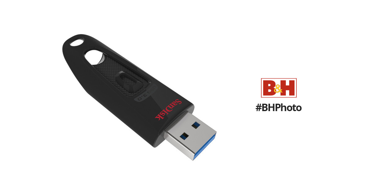 SanDisk 32GB 3-Pack Ultra USB 3.0 Flash Drive 32GB (Pack of 3) -  SDCZ48-032G-GAM46T, Black