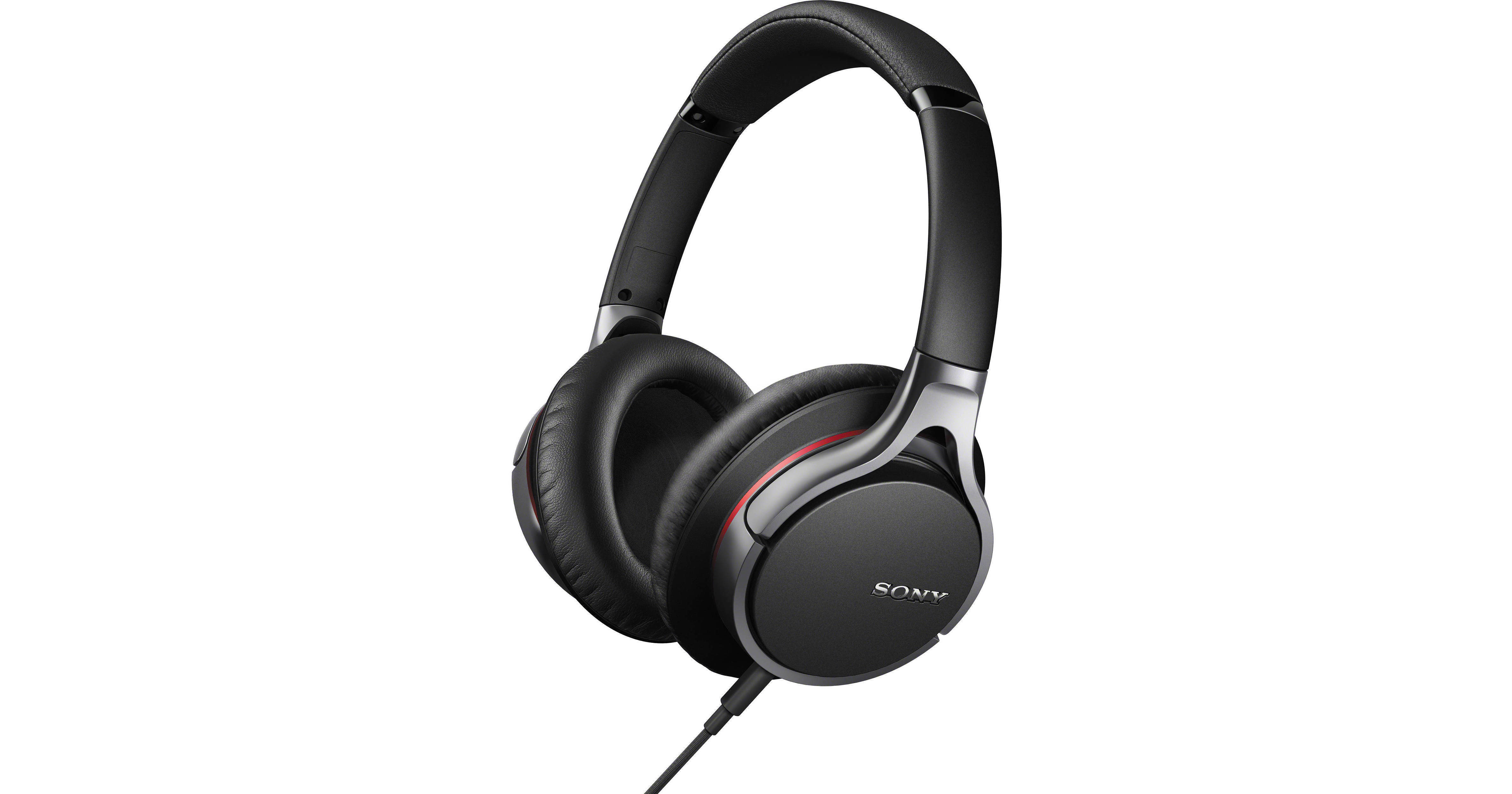 Sony MDR-10R Headphones (Black) MDR10R/BLK B&H Photo Video