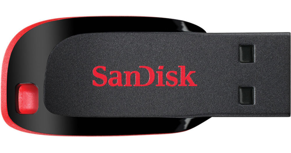 SanDisk 32GB Cruzer Blade USB Flash Drive SDCZ50-032G-B35 B&H