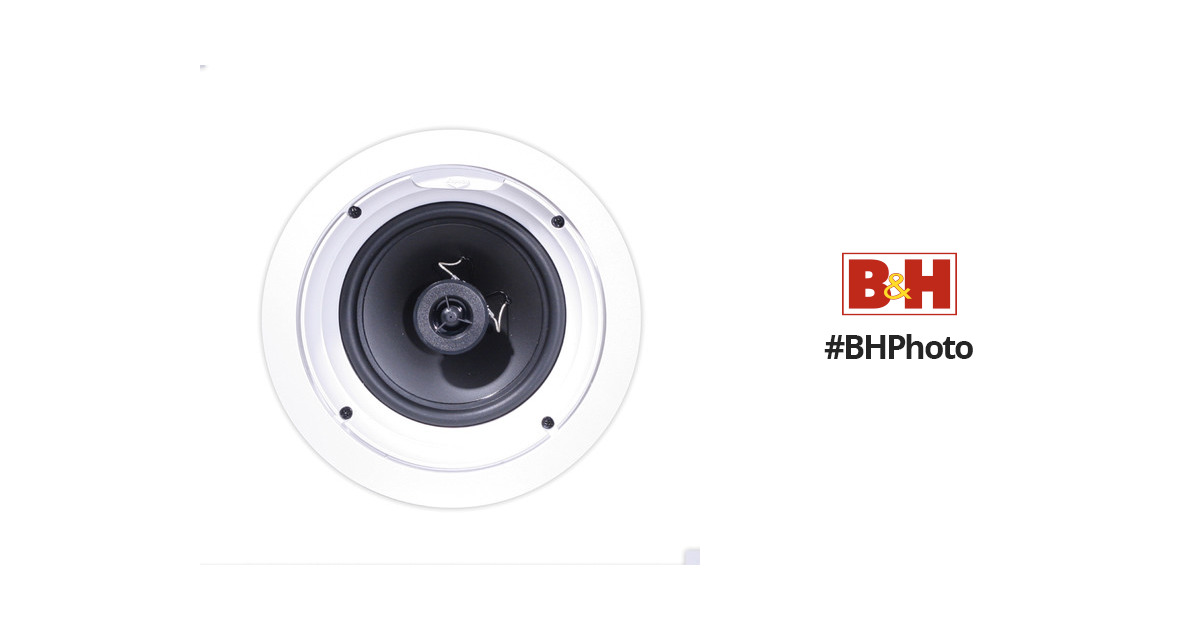 Klipsch R-1650-C In-Ceiling Speaker 1007209 B&H Photo Video
