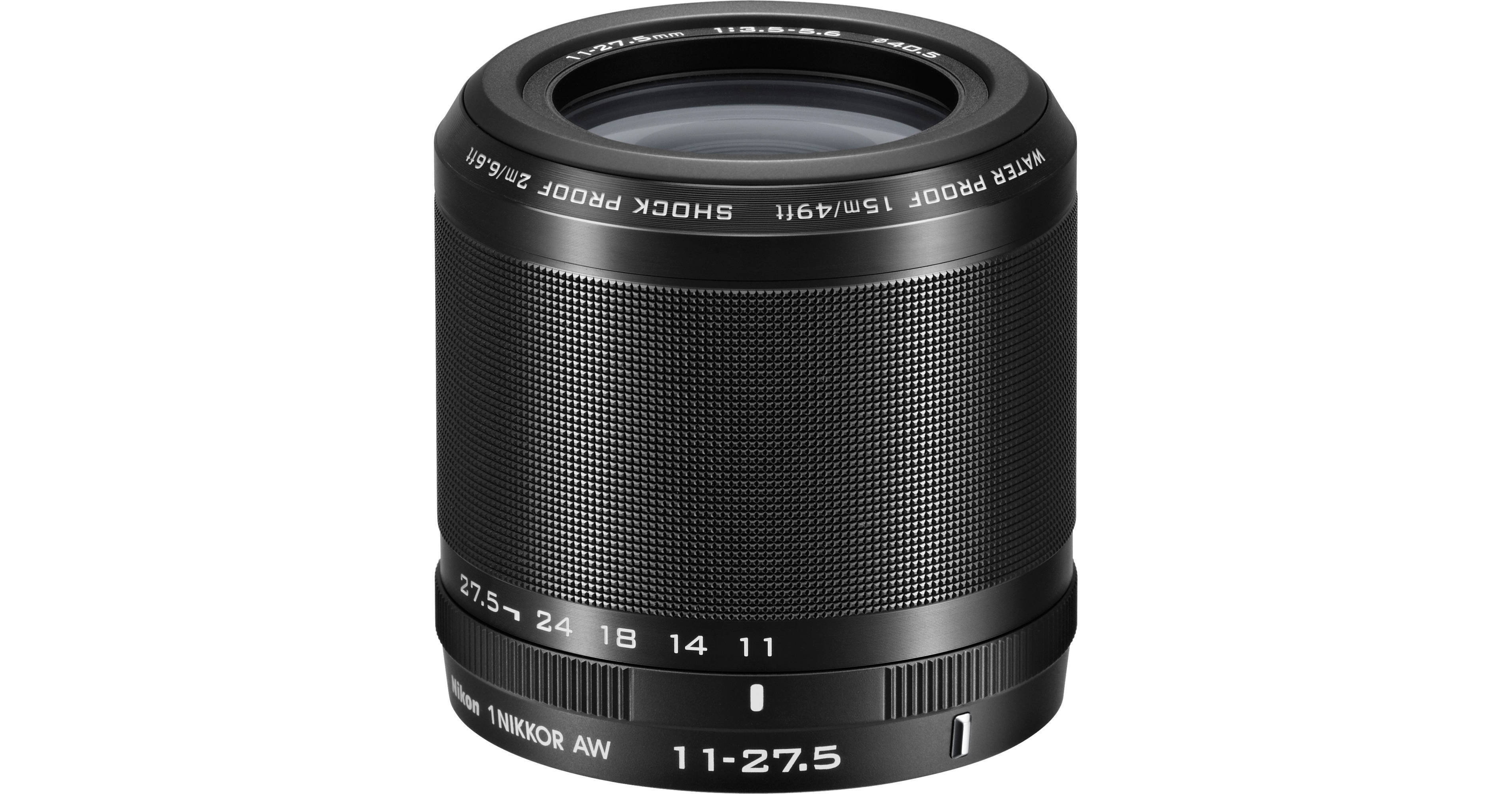 Nikon 1 NIKKOR AW 11-27.5mm f/3.5-5.6 Lens 3363 B&H Photo Video