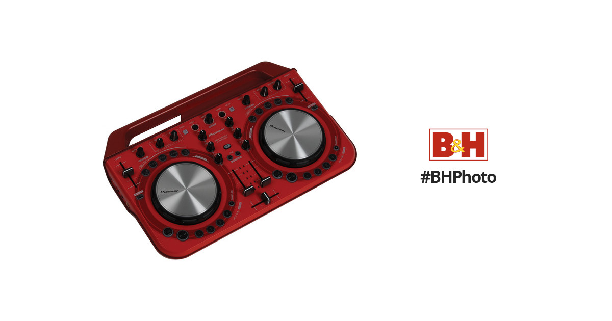 Pioneer DDJ-WeGO2 Digital DJ Controller (Red) DDJ-WEGO2-R B&H