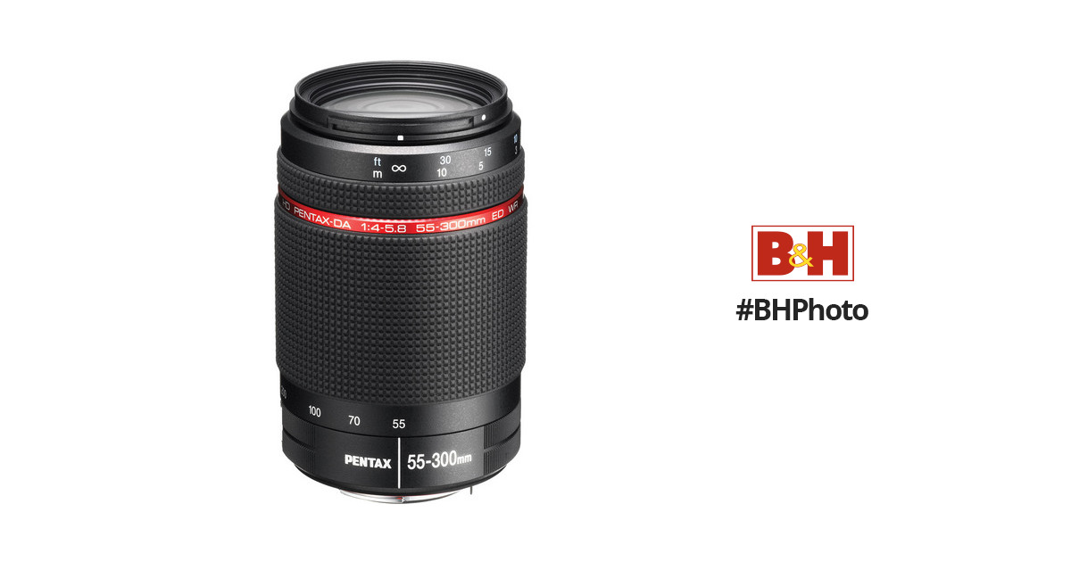 Pentax HD Pentax-DA 55-300mm f/4-5.8 ED WR Lens