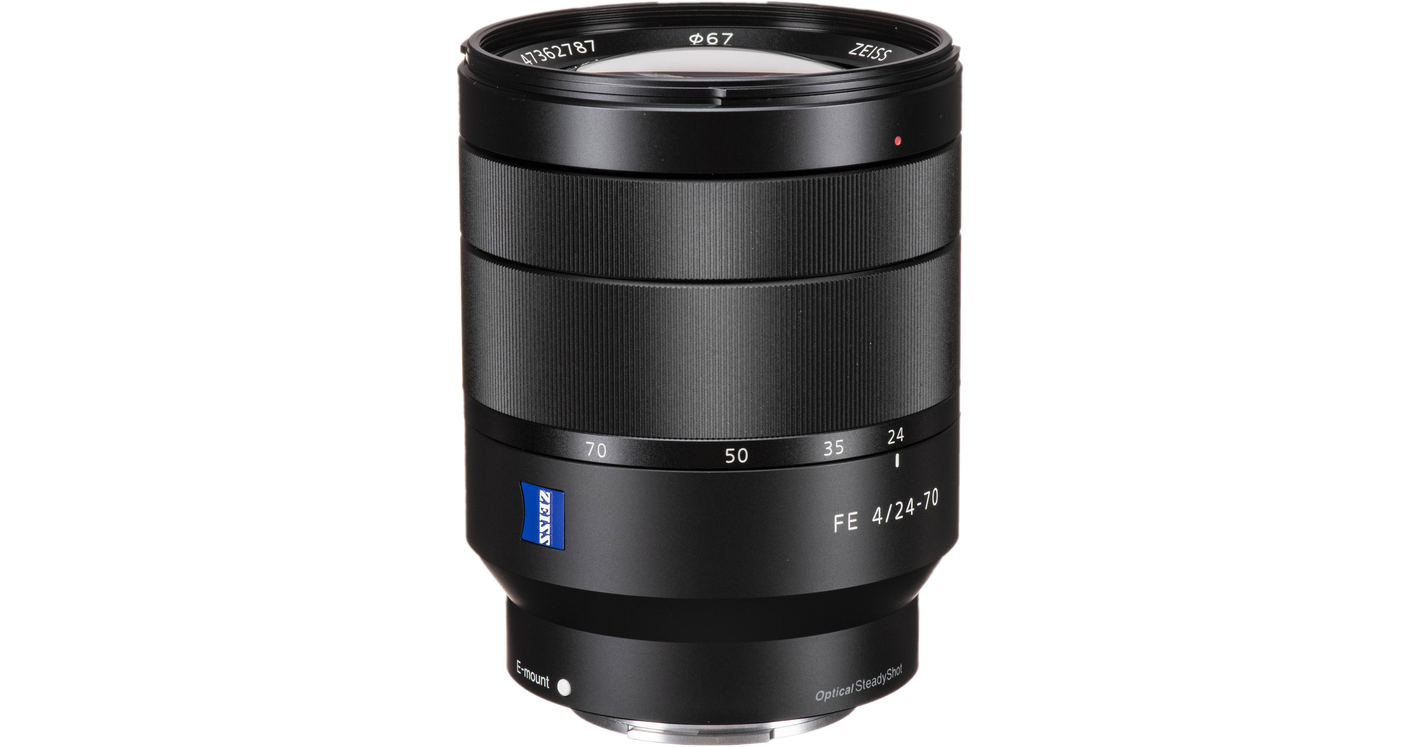 Sony Lens SEL2470ZB ZA B&H f/4 OSS Vario-Tessar 24-70mm T* FE